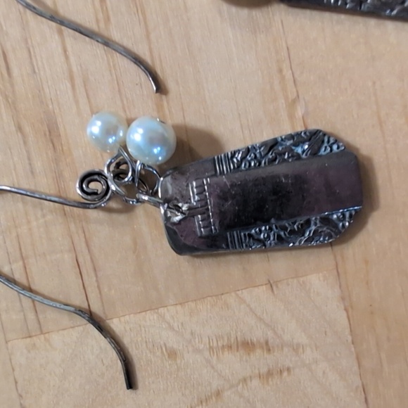 NWT Antique Silverware Earrings - Picture 4 of 7